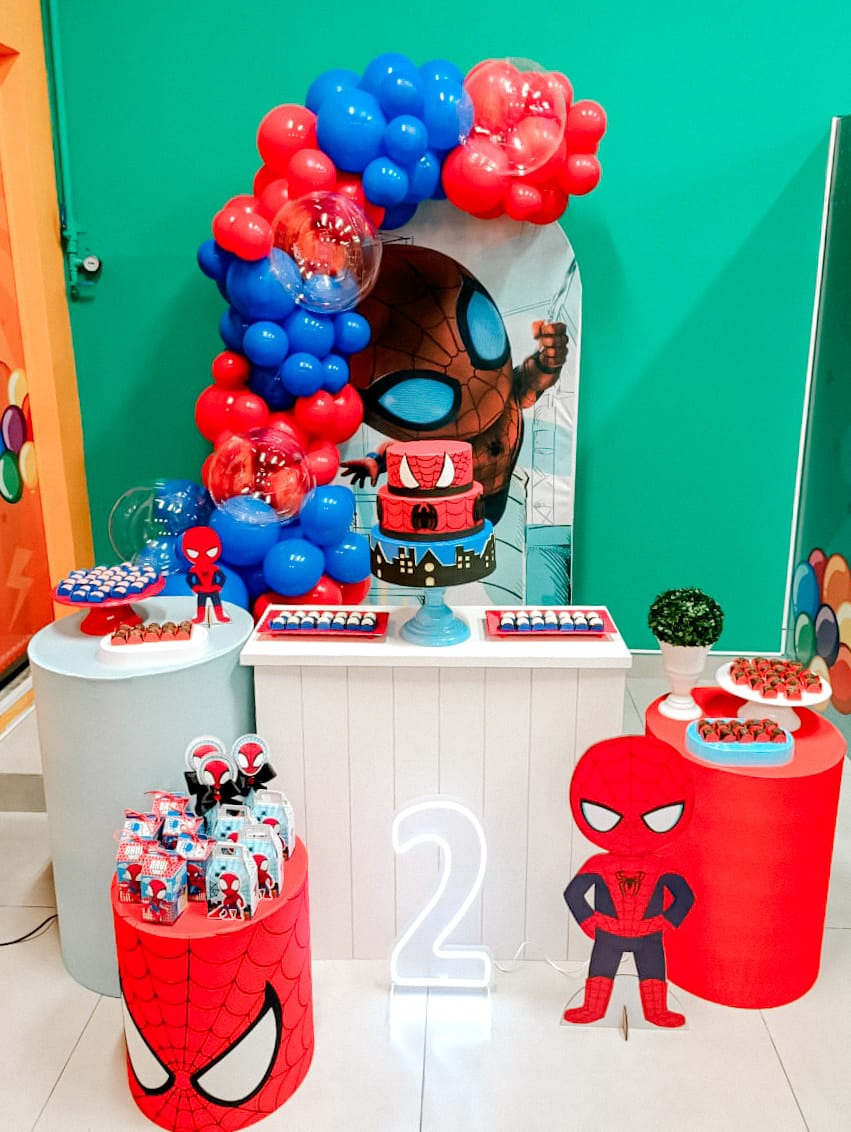 Decoração Homem-Aranha