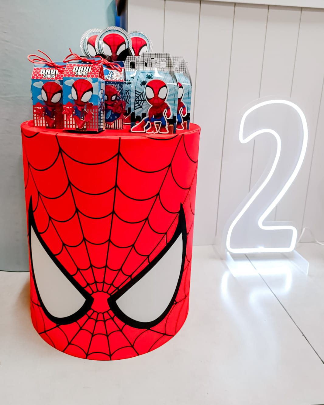 Detalhes Festa Homem Aranha